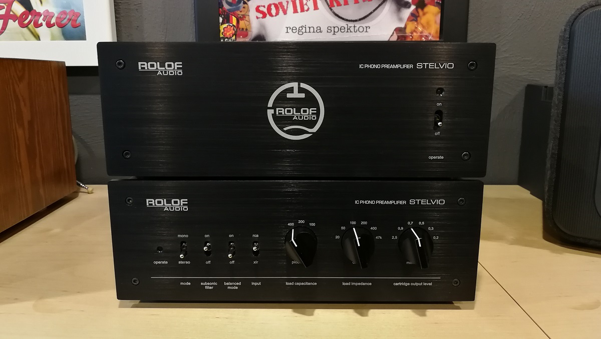 Rolof Audio Stelvio - przedwzmacniacz gramofonowy